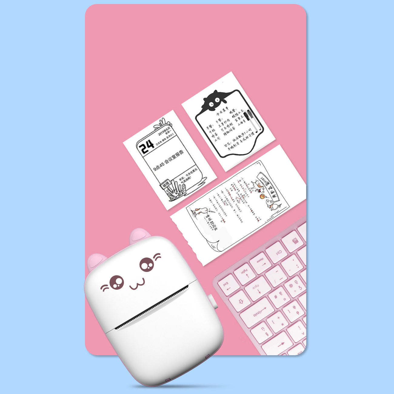 Mobile & Smart Phone Accessories – Mini Cat thermal label - Carlat