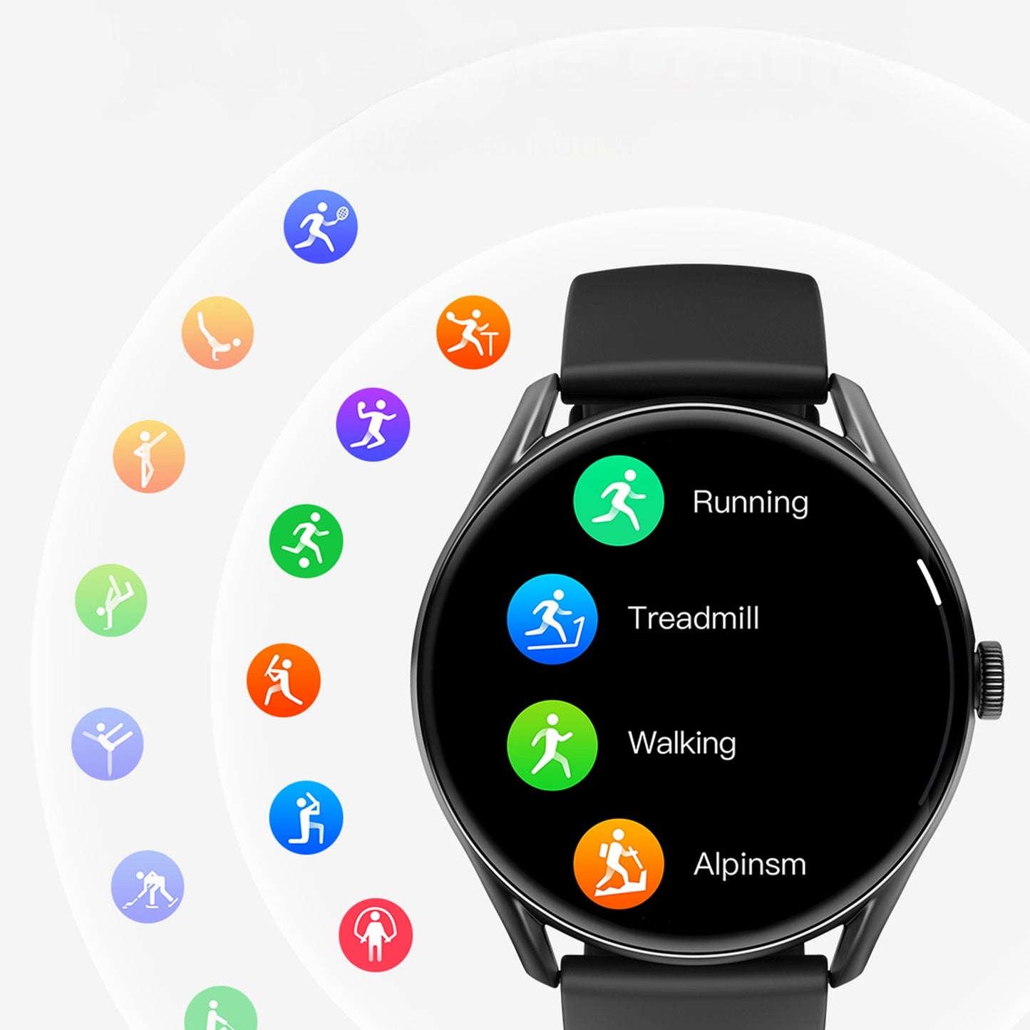 Mobile & Smart Phone Accessories – Smartwatch sports watch Watch - Carlat