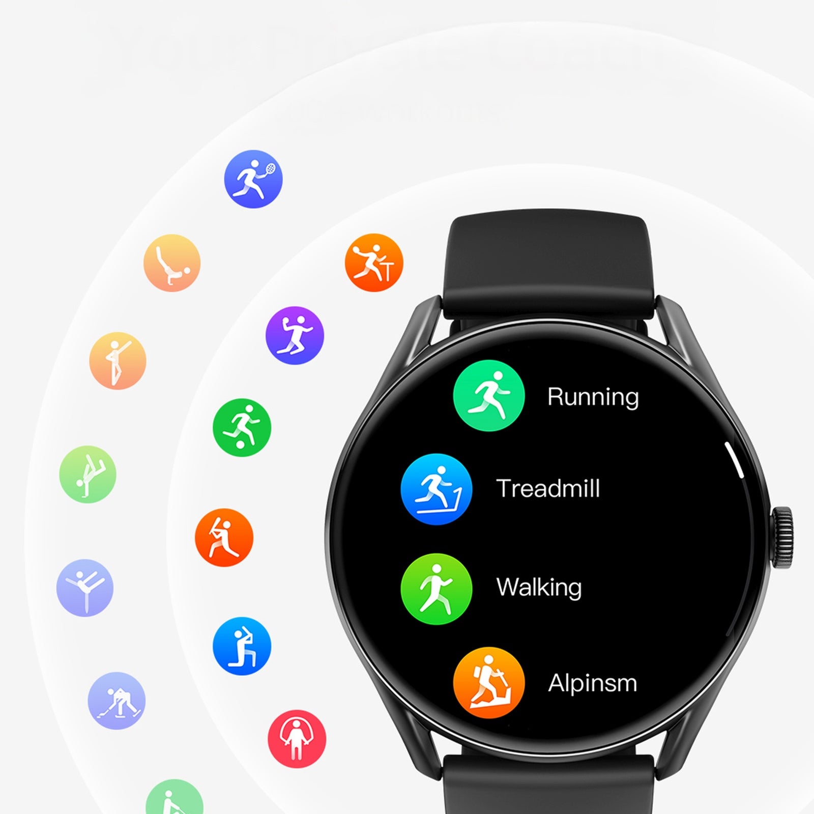 Mobile & Smart Phone Accessories – Smartwatch sports watch Watch - Carlat