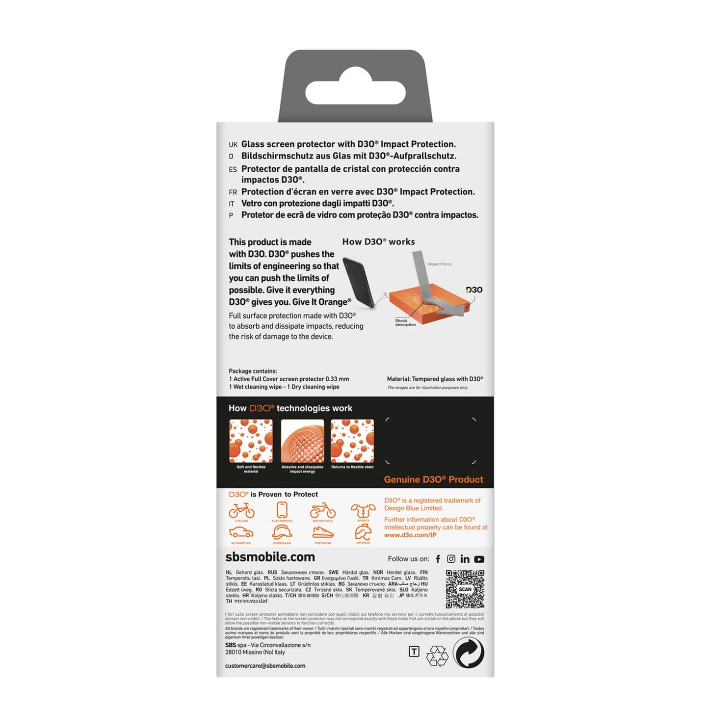 Mobile & Smart Phone Accessories – Tempered glass with frame - Carlat