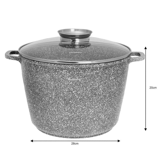 Mortar and pestle, granite, 2-piece set, 15.5 cm diameter, Kinghoff - Carlat