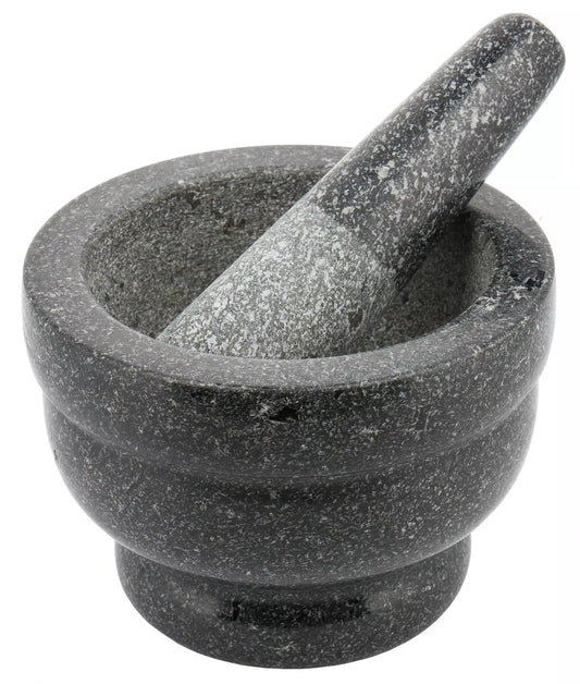 Mortar and pestle set (2 pieces), 14 x 10 cm, Kinghoff - Carlat