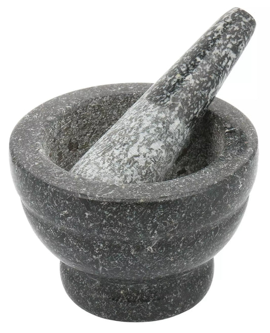 Mortar and pestle set (2 pieces), 9.5 x 7 cm, Kinghoff - Carlat