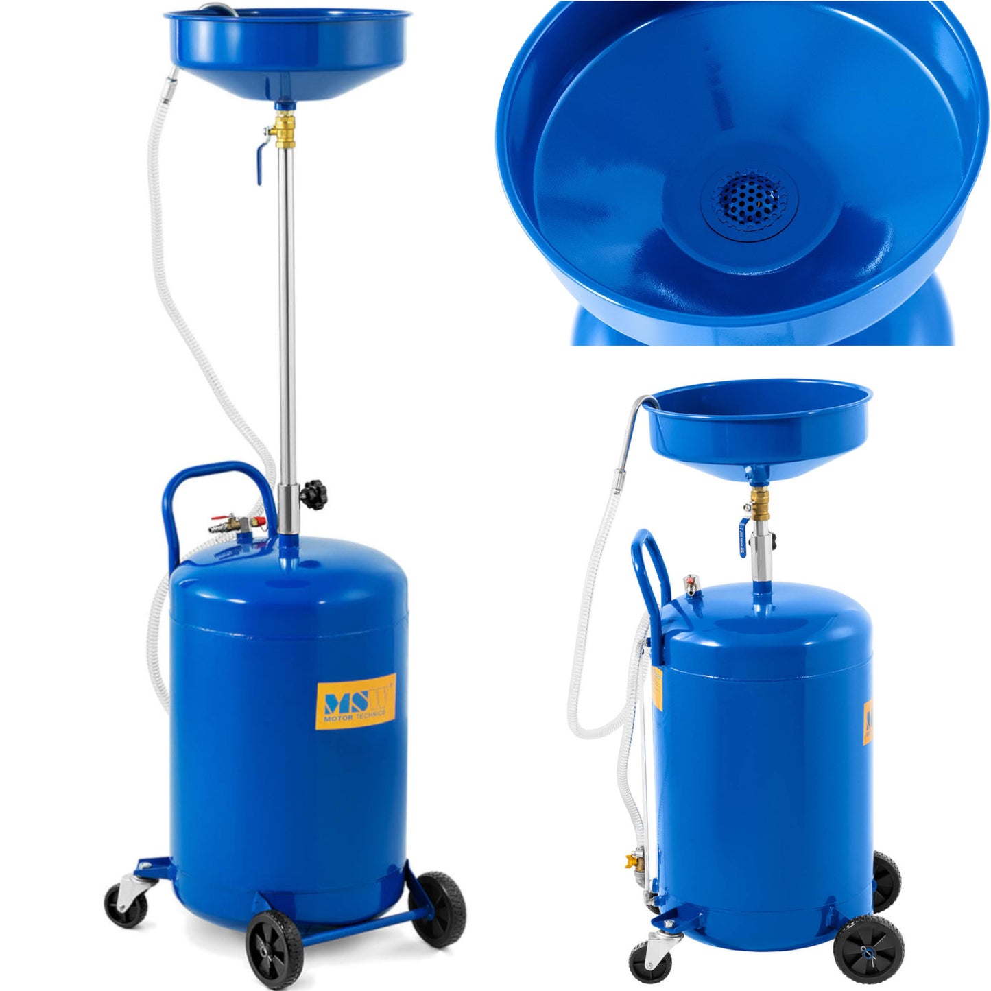 Motor Vehicle Engine Oil Circulation – Pneumatic oil suction machine, - Carlat