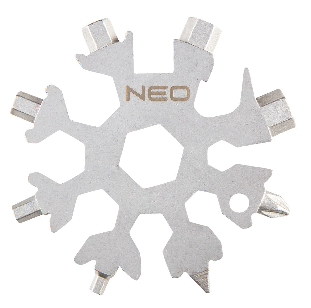 NEO TOOLS Multi-tools and key – Snowflake multi-tool 19 in 1, 2 pcs. – image 2