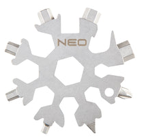 NEO TOOLS Multi-tools and key – Snowflake multi-tool 19 in 1, 2 pcs. – image 2