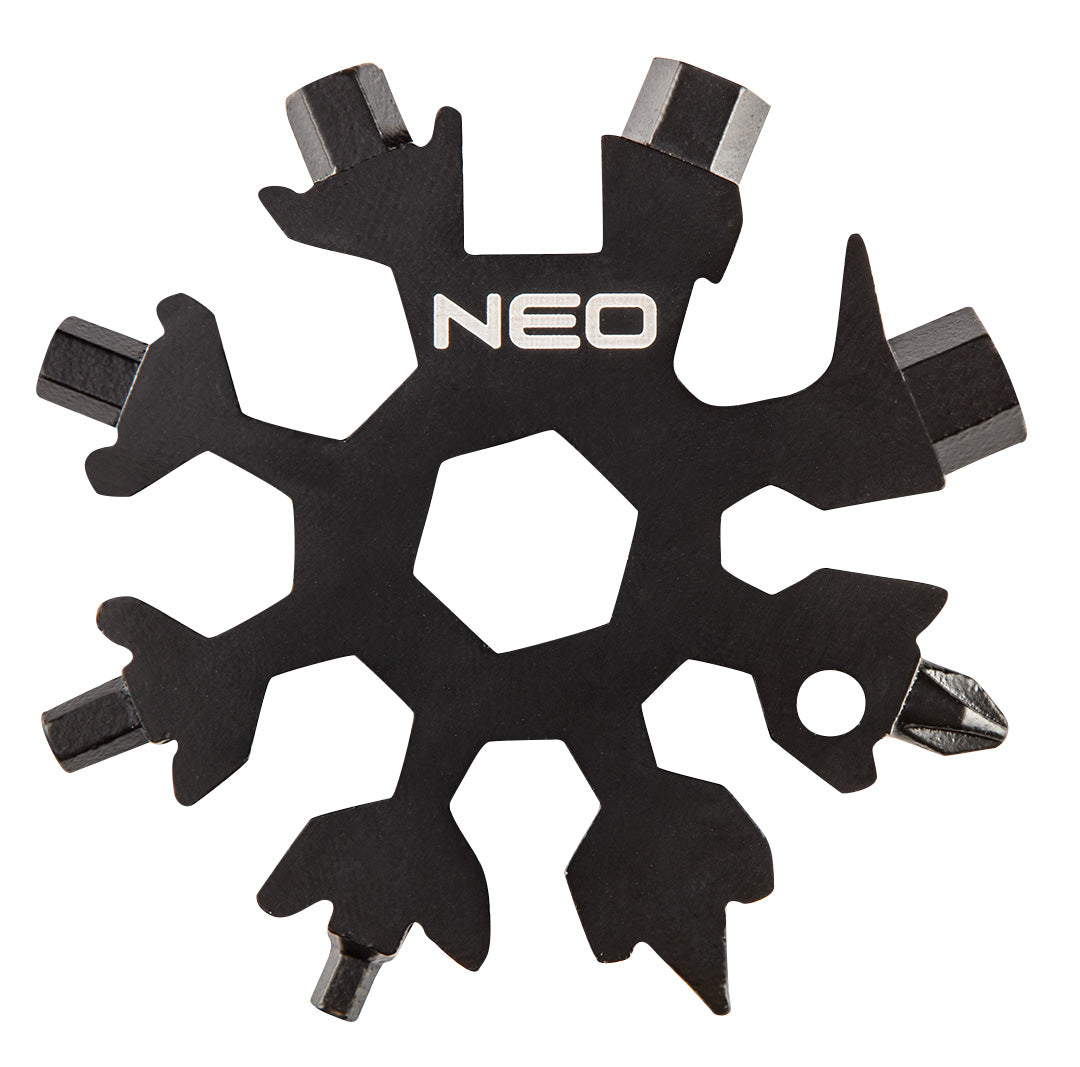 NEO TOOLS Multi-tools and key – Snowflake multi-tool 19 in 1, 2 pcs. – image 3