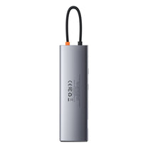Multifunctional HUB replicator USB-C Metal Gleam 11w1 gray - Carlat