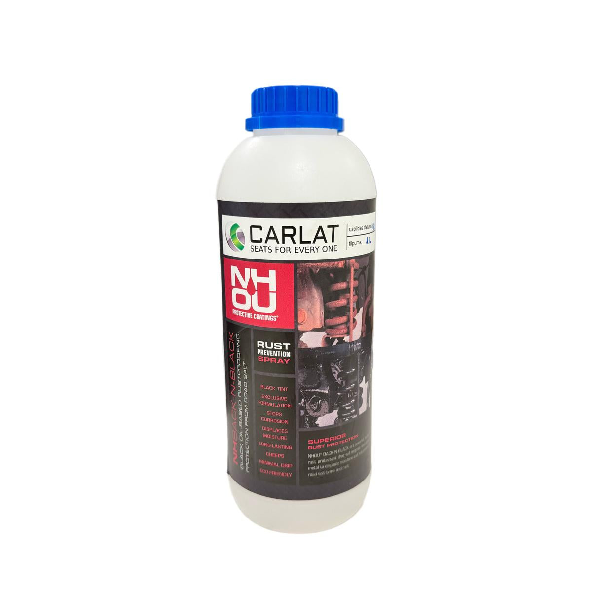 NHOU® Back N Black Rustproofing Oil – 1L Manual Application Bottle - Carlat