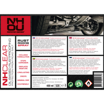 NHOU® Clear Rust Prevention Oil Coating Spray – 400ml Aerosol - Carlat