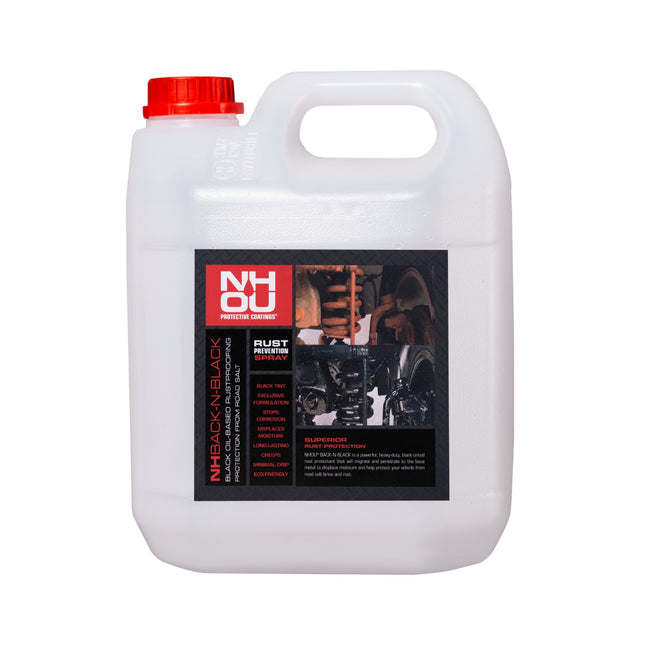 NHOU® Black Oil Coating Set (1L + 5L Coatings + Professional Application Gun)