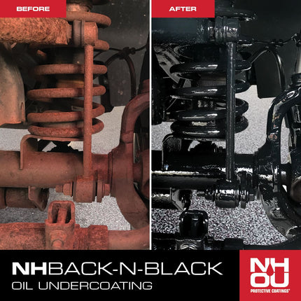 NHOU® Black Oil Coating Spray – Rust Prevention, 400ml