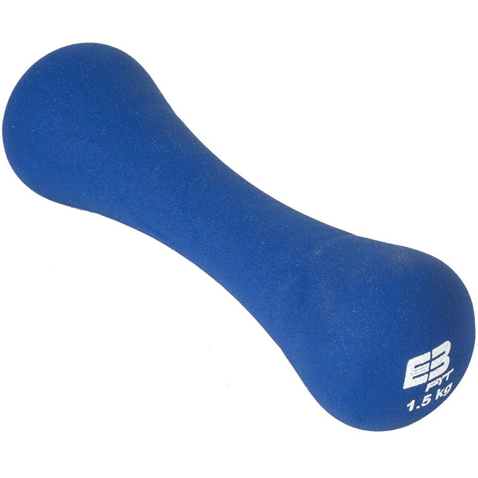 Neoprene dumbbells EB FIT 1.5 kg blue 1029245 / N/A - Carlat