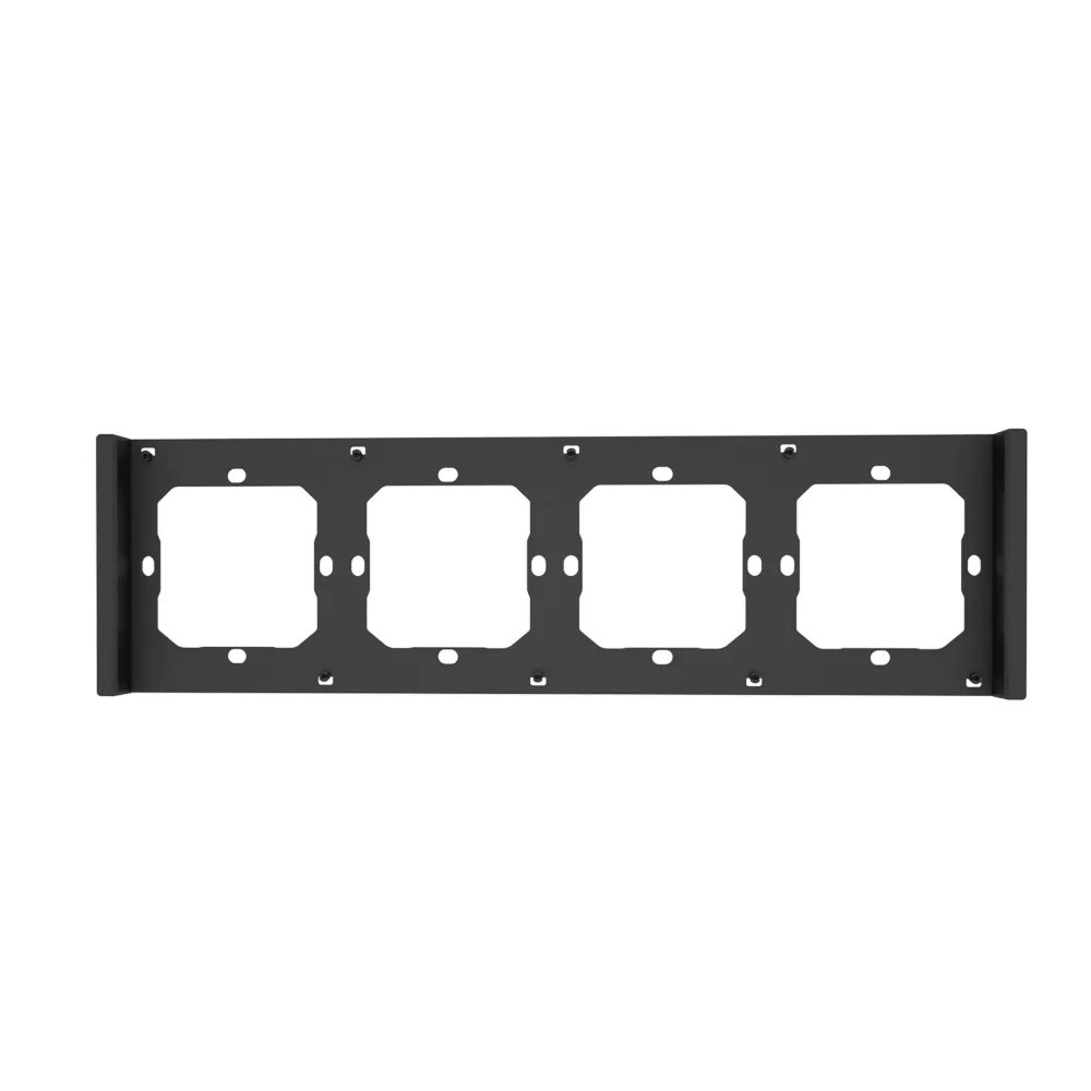 Networking – Quadruple mounting frame for installing M5-80 wall switches - Carlat