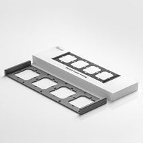 Networking – Quadruple mounting frame for installing M5-80 wall switches - Carlat