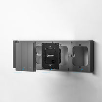 Networking – Quadruple mounting frame for installing M5-80 wall switches - Carlat
