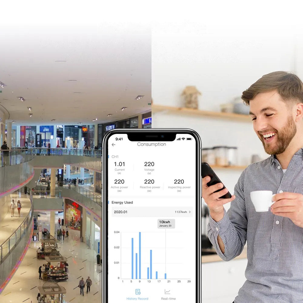 Networking – Smart Switch WiFi Ethernet Power Meter SPM-Main - Carlat