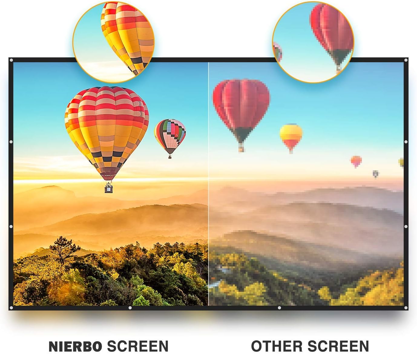 Nierbo Projector Screen - Carlat