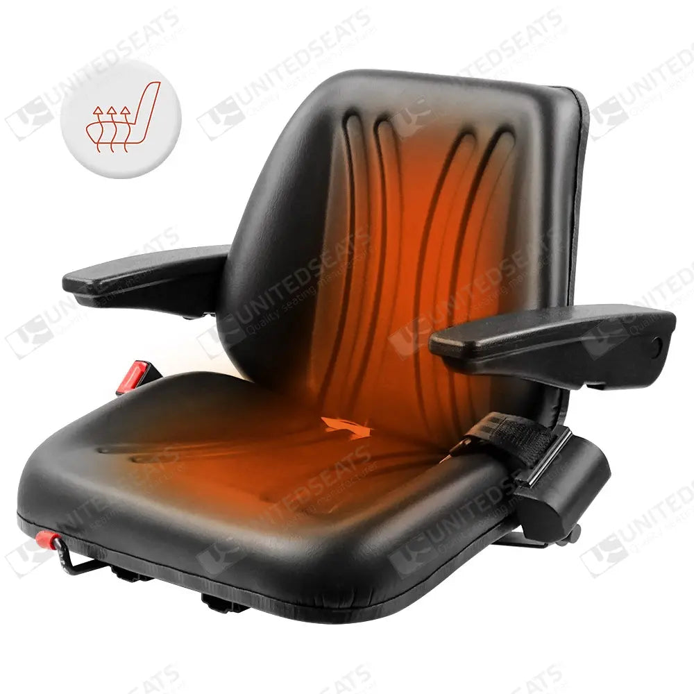 UnitedSeats 5013 compact machine seat PVC - UnitedSeats Vehicle Seat (image 2)