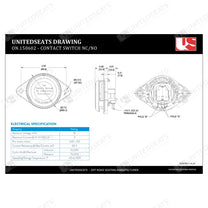 UnitedSeats seat switch - UnitedSeats Vehicle Seat part (image 3)