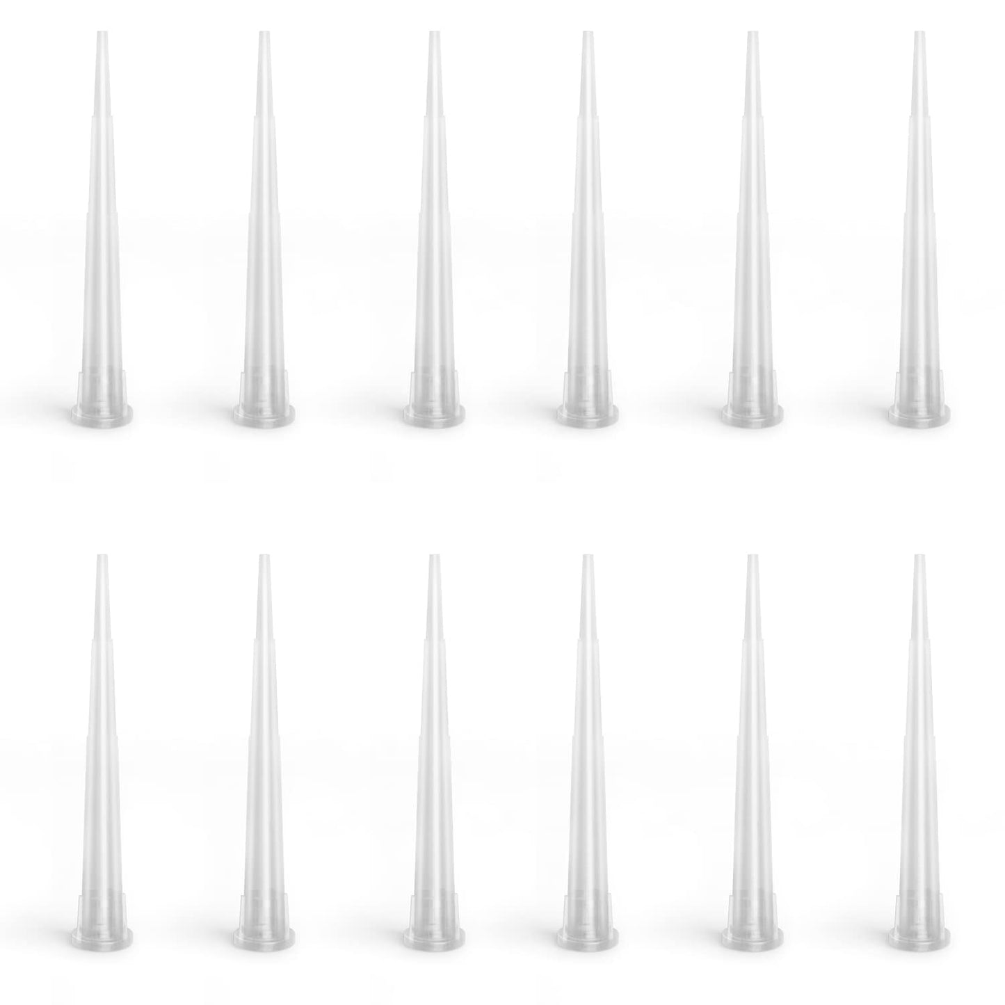 ONiLAB Pipette Tips 10 ul 1000 Pieces Laboratory Universal Plastic Liquid Pipette Tips Polypropylene (PP) Autoclavable, Transparent - Carlat