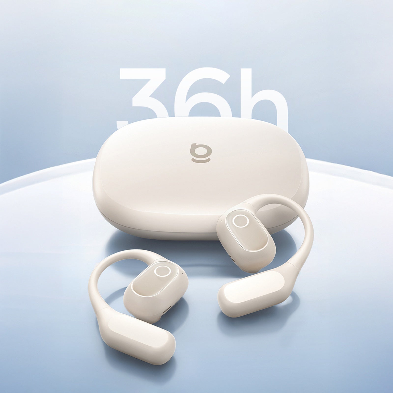OWS Eli 2i Fit wireless headphones with earpieces - white - Carlat