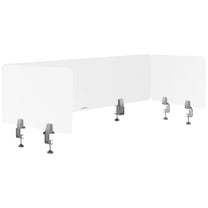 Office Equipment – Desk partition wall, three-sided acrylic panel, 3 - Carlat