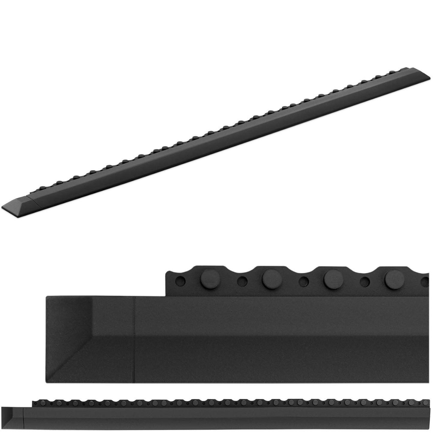 Office Equipment – End for rubber mat 10050276 black 95 - Carlat