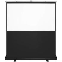 Office Equipment – Portable pneumatic floor projection screen ROLL-UP format - Carlat