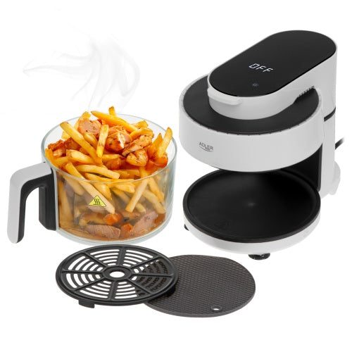 Oil-free – AD 6316 Oil-Free Air Fryer with 3-Liter Glass Bowl - Carlat