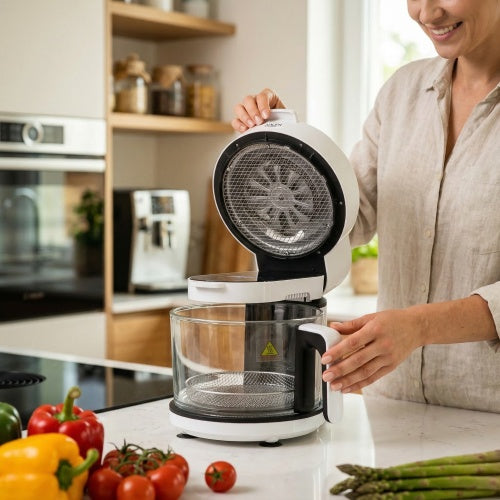 Oil-free – AD 6316 Oil-Free Air Fryer with 3-Liter Glass Bowl - Carlat