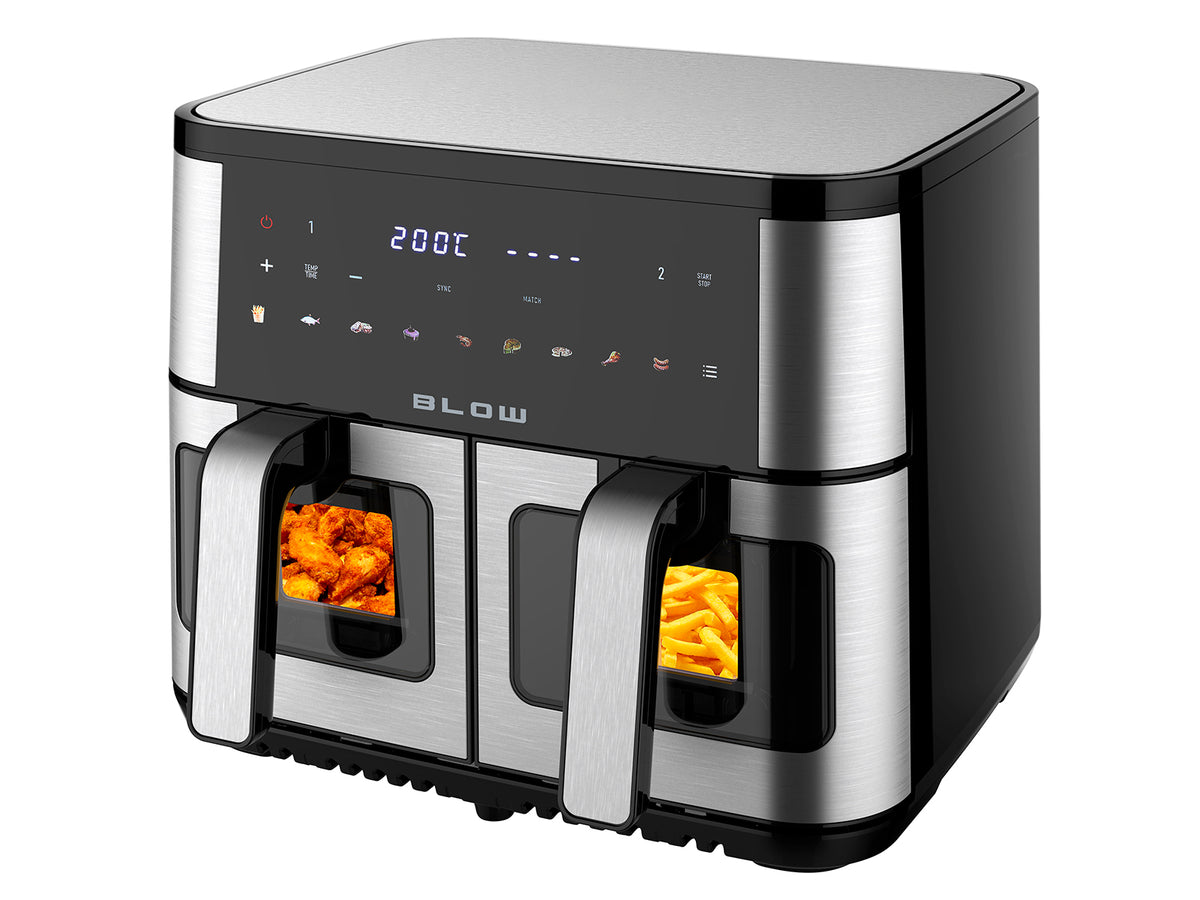 Oil-free and – 44-601# Blow 2500W 9L Dual-Chamber Oil-Free Air Fryer - Carlat