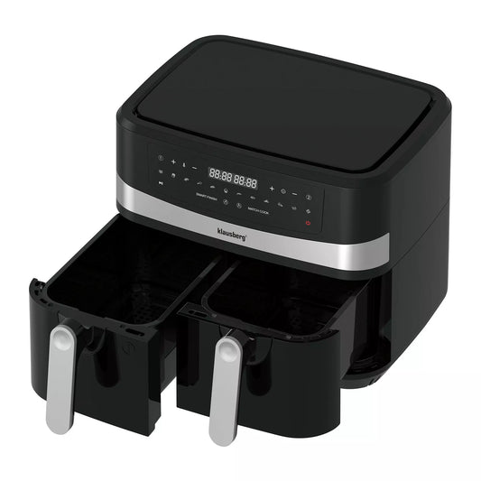 Oil-free and – Klausberg 9-liter Oil-Free Air Fryer with Double Basket - Carlat