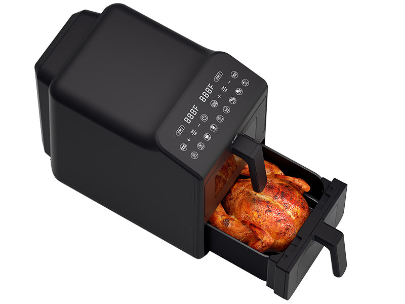 Oil-free and traditional – LAFE Dual Fry 10 L Oil-Free Fryer - Carlat