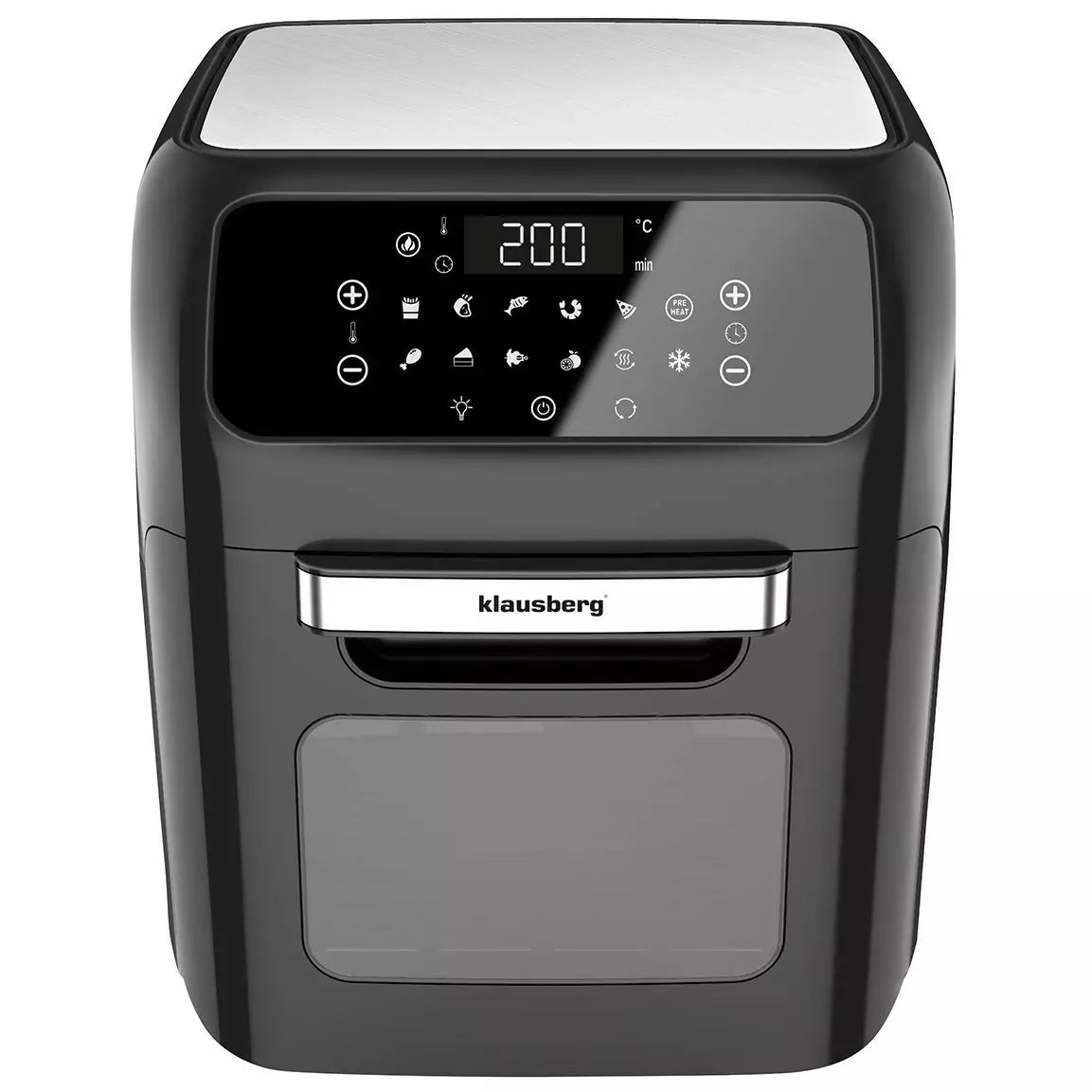 Oil-free and traditional deep – Oven, 12-liter Klausberg oil-free air fryer - Carlat