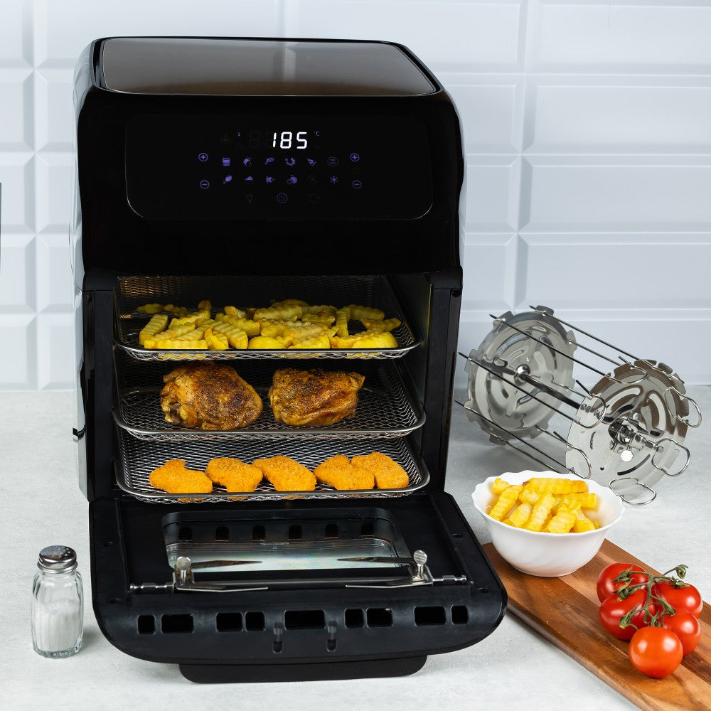 Oil-free and traditional deep – Oven, 12-liter Klausberg oil-free air fryer - Carlat