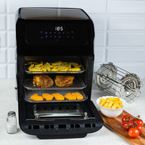 Oil-free and traditional deep – Oven, 12-liter Klausberg oil-free air fryer - Carlat
