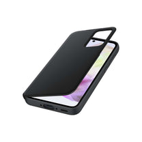 Original Smart View Wallet case with flap for Samsung Galaxy A35, black - Carlat