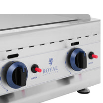 Outdoor Grill Accessories – Double smooth, grooved, stainless steel gas - Carlat