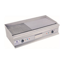 Outdoor Grill Accessories – Electric grill 230V, double, large, grooved, - Carlat