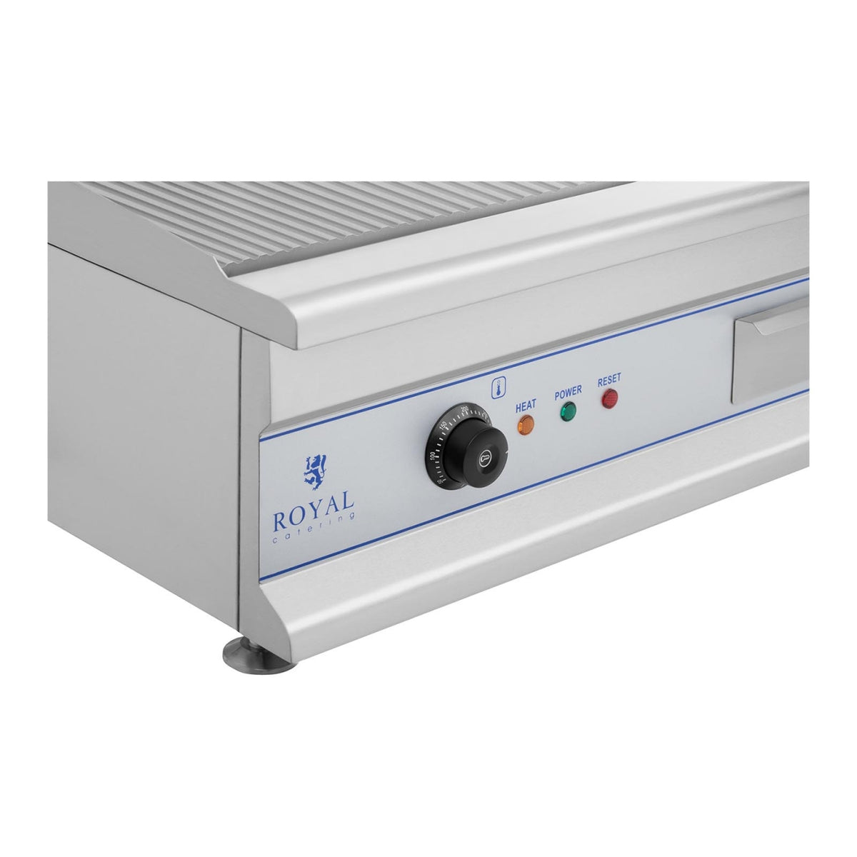 Outdoor Grill Accessories – Electric grill 230V, double, large, grooved, - Carlat
