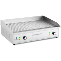Outdoor Grill Accessories – Electric grill, grooved grill plate, 700 - Carlat
