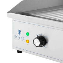 Outdoor Grill Accessories – Electric grill, grooved grill plate, 700 - Carlat