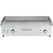 Outdoor Grill Accessories – Electric grill, grooved grill plate, 700 - Carlat