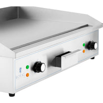 Outdoor Grill Accessories – Electric grill, smooth grill plate, 727 - Carlat