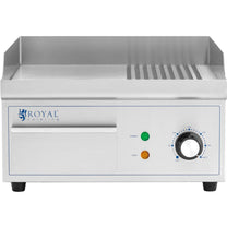 Outdoor Grill Accessories – Electric grill, smooth, grooved grill plate, - Carlat