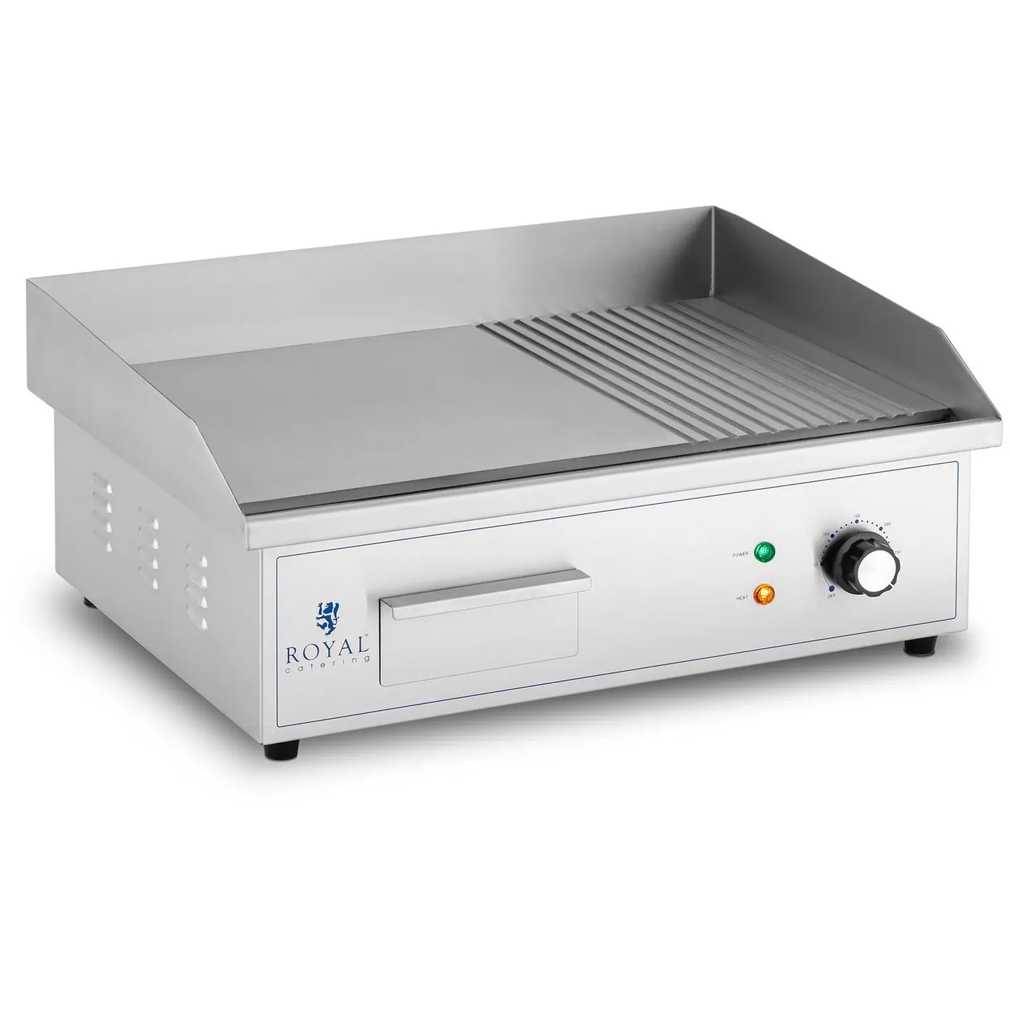 Outdoor Grill Accessories – Electric grill, smooth, grooved grill plate, - Carlat