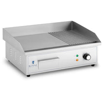 Outdoor Grill Accessories – Electric grill, smooth, grooved grill plate, - Carlat