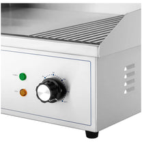 Outdoor Grill Accessories – Electric grill, smooth, grooved grill plate, - Carlat