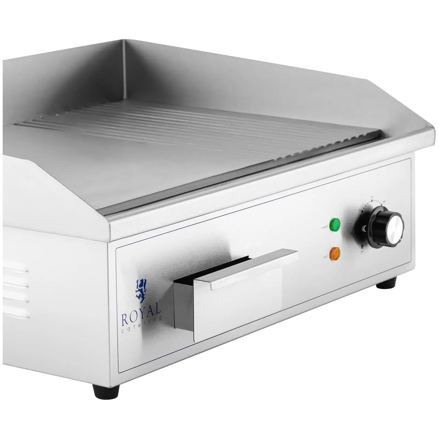 Outdoor Grill Accessories – Electric grill, smooth, grooved grill plate, - Carlat